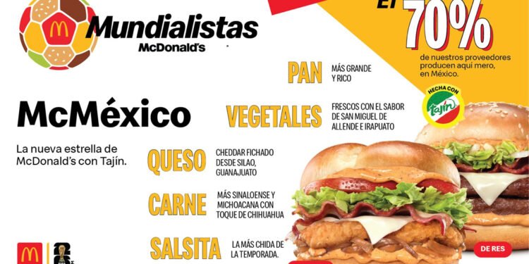 McDonald´s México presenta el fichaje estrella para el Mundial: Nueva «McMéxico»