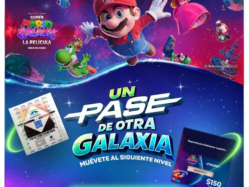 Nintendo, Illumination Entertainment y Super Mario Galaxy te transportan a otras galaxias con PASE