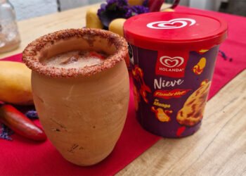 Nieve de Mango Flamin’ Hot lo picante nunca fue tan refrescante de Helados Holanda