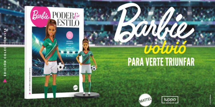 Luppa lanza edición coleccionable de Barbie futbolista en México