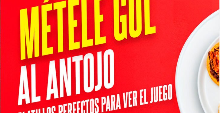 Recetas para compartir cada partido con más sabor