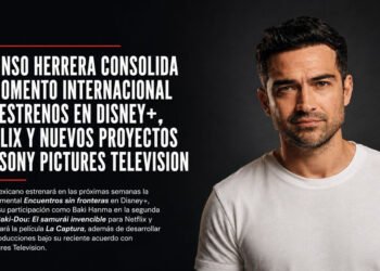 Alfonso Herrera consolida su momento internacional con estrenos en Disney+, Netflix y nuevos proyectos con Sony Pictures Television