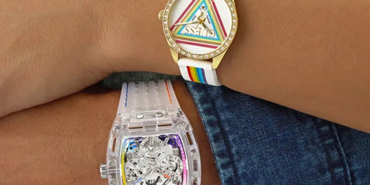 GUESS Watches presenta su Colección Cápsula Pride en apoyo a The Trevor Project