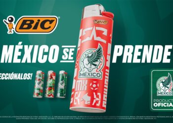 BIC el encendedor oficial de la Selección Nacional de México