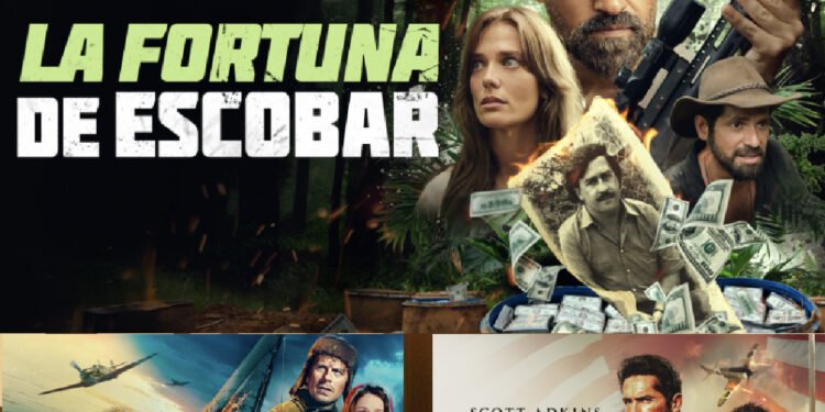 Acción al límite en Adrenalina Pura+ con el estreno estelar de La fortuna de Escobar