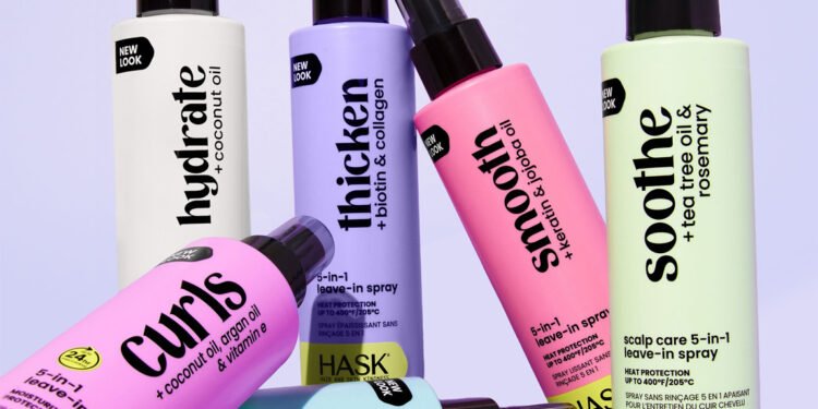HASK aceites y sprays 5 en 1, tu must-have para un cabello hidratado durante las vacaciones