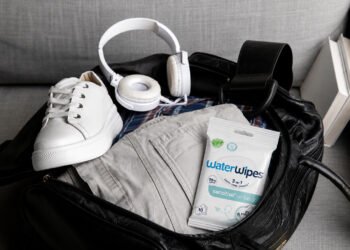 La ciencia de la toallita más pura para piel sensible en la mochila