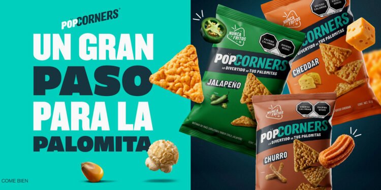 PepsiCo® presenta PopCorners® con una campaña que celebra la evolución de la experiencia de disfrutar palomitas