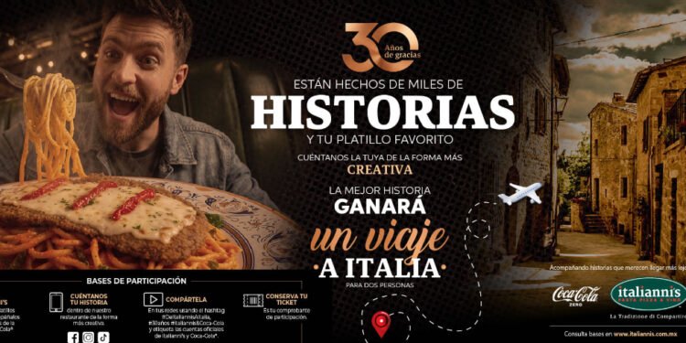Italianni’s celebra 30 años en México con una propuesta que combina experiencia e innovación culinaria