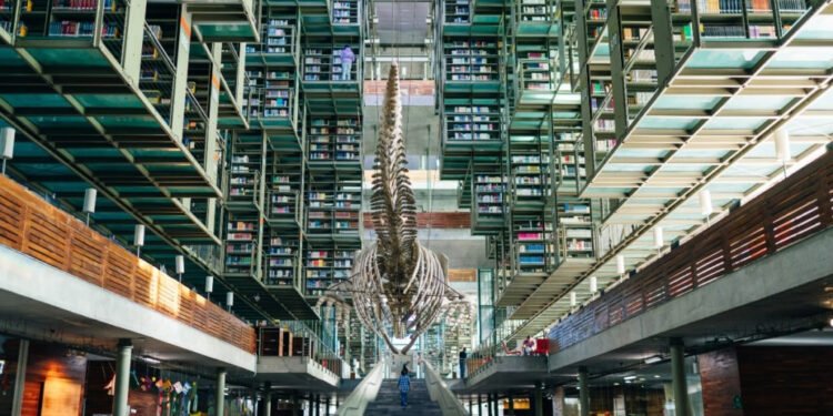 La Secretaría de cultura del gobierno de México celebra 20 años de la Biblioteca Vasconcelos
