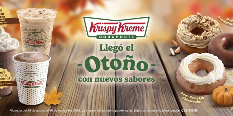 Krispy Kreme® reinventa el otoño con el toque perfecto de pumpkin, maple y chai