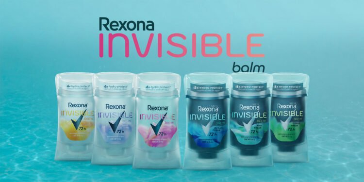 Rexona presenta Invisible Balm una nueva experiencia en un nuevo antitranspirante