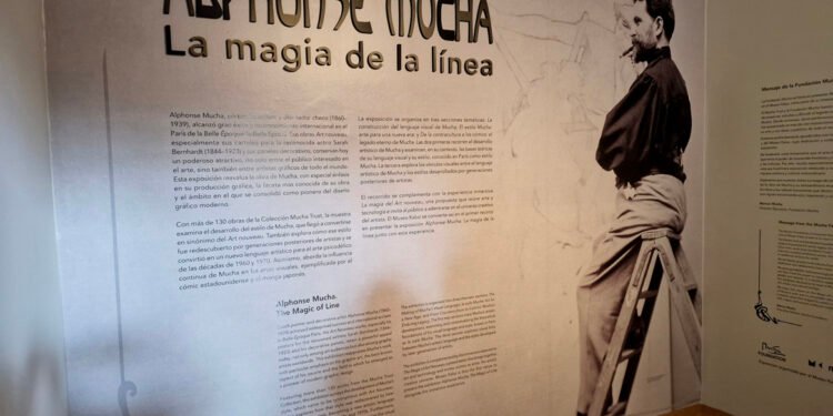Alphonse Mucha. La magia de la línea | Exposición realizada por el Museo Kaluz en colaboración con la Fundación Mucha