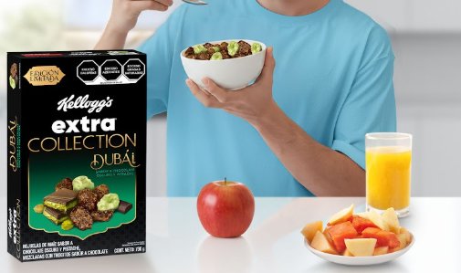 Kellogg’s Extra® se suma a la tendencia viral del Chocolate Dubai con un cereal de edición limitada